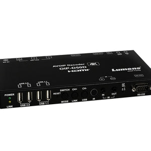 Lumens OIP-D50D 4K 1G Decoder