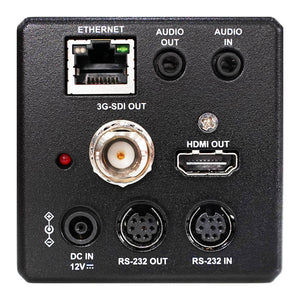 Lumens VC-BC601PB block camera: 30X, 1080P/60, 3G-SDI, HDMI, IP control & streaming - Black