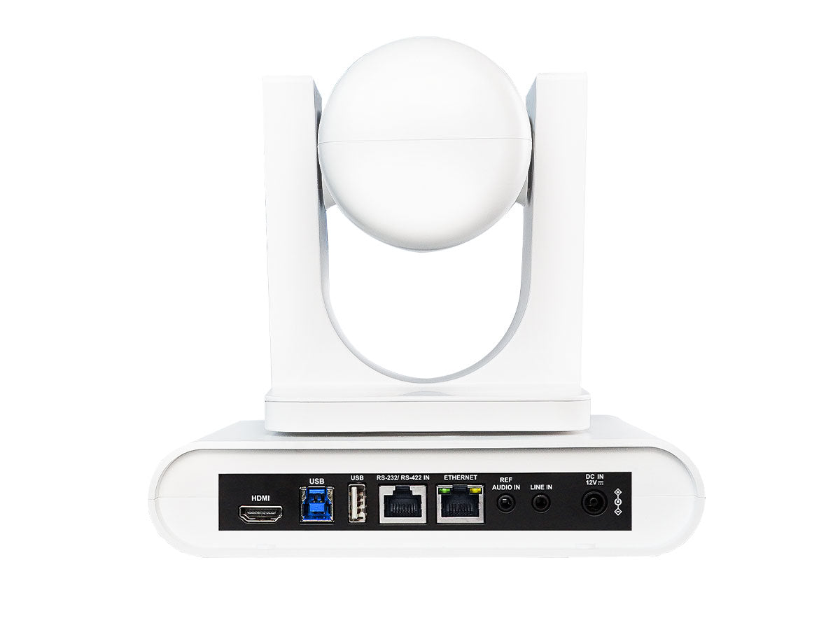 Lumens VC-TR60A 4K Dual Lens Speaker Tracking Camera - White