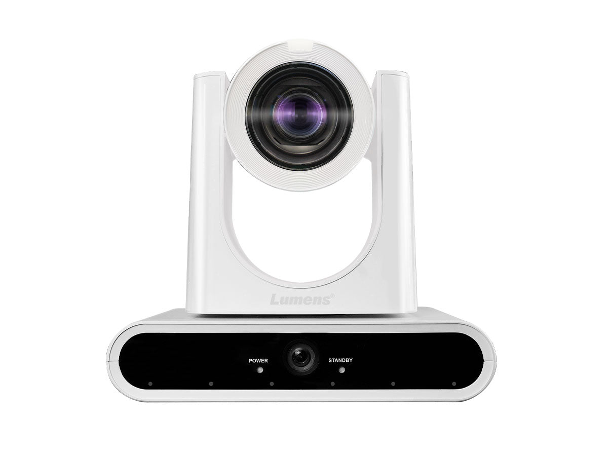 Lumens VC-TR60A 4K Dual Lens Speaker Tracking Camera - White