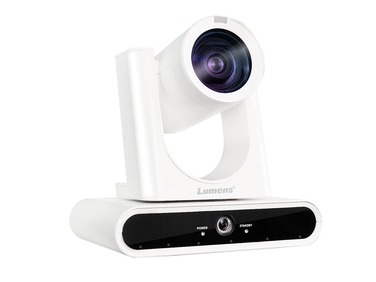 Lumens VC-TR60A 4K Dual Lens Speaker Tracking Camera - White
