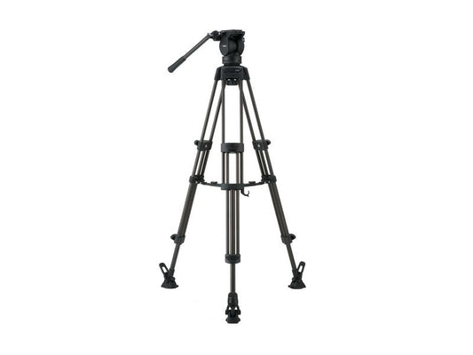 Libec LX7 M Tripod With Pan and Tilt Fluid Head and Mid-Level Spreader