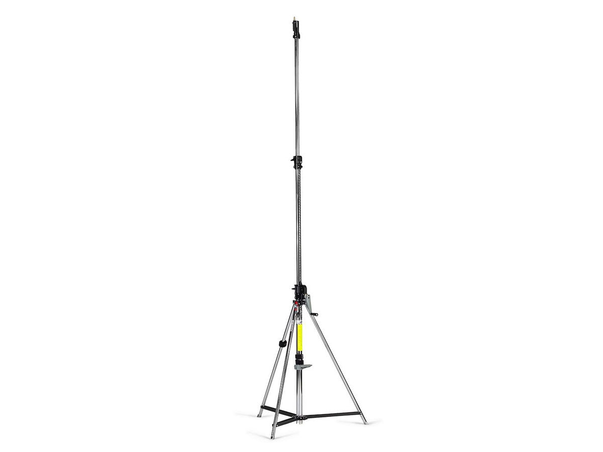 Manfrotto Geared Wind-Up Stand with Safety Release Cable (Chrome Steel)