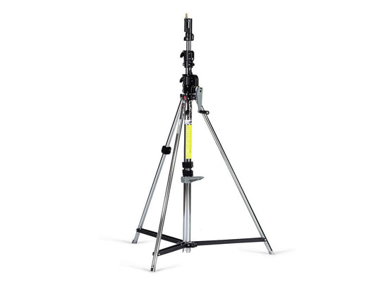 Manfrotto Geared Wind-Up Stand with Safety Release Cable (Chrome Steel)