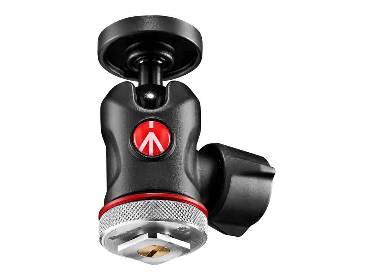 Manfrotto Micro Ball Head with Cold Shoe Mount