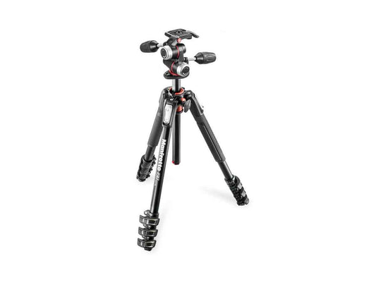 Manfrotto 190 4 Section Tripod with XPRO 3-Way Head Kit