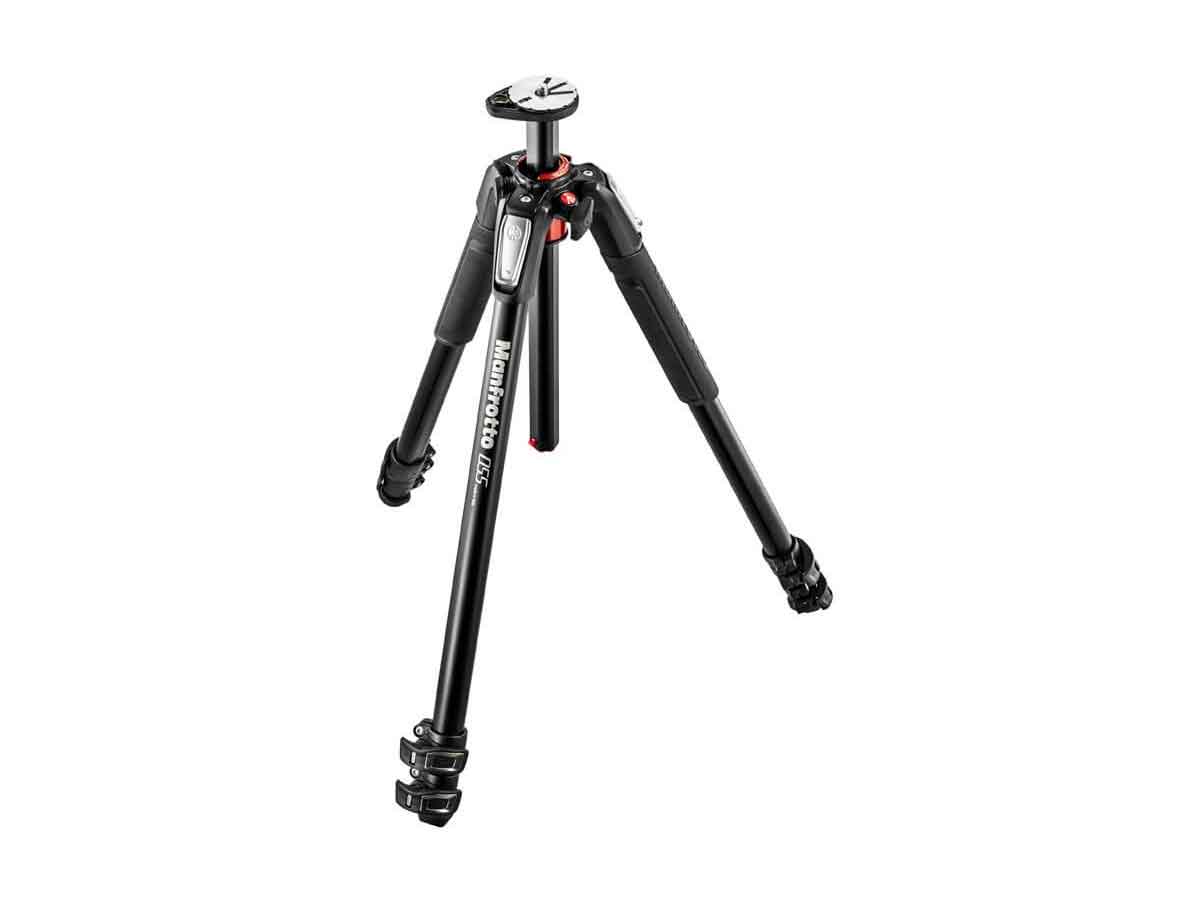 Manfrotto 055 XPRO3 Aluminium 3-Section Photo Tripod, with Horizontal Column
