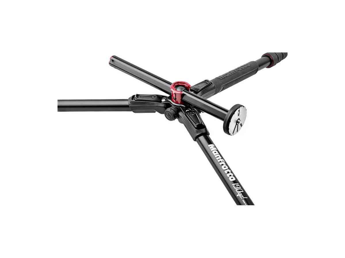Manfrotto 190GO! Aluminium 4 Section Photo Tripod