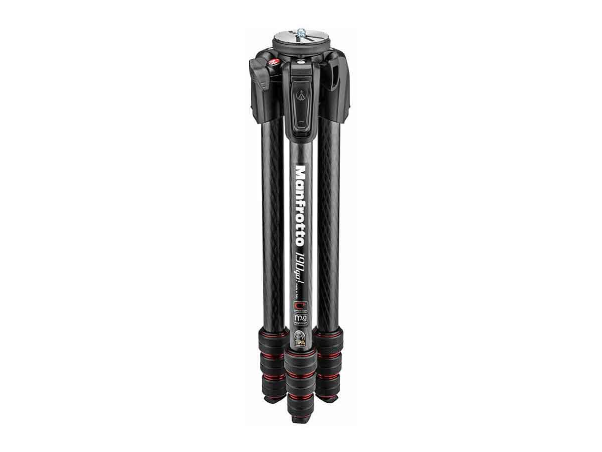 Manfrotto 190GO! Carbon Fiber 4 Section Photo Tripod