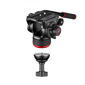 Manfrotto 504X Fluid Video Head with CF Twin leg tripod MS