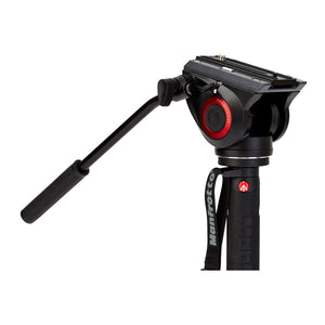 Manfrotto XPRO 4 Section Video Monopod with Fluid Head and Fluid Tech Base