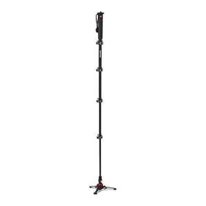 Manfrotto Aluminium 5 Section Fluid Video Monopod - Fluidtech Base