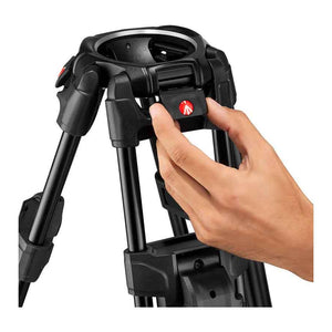 Manfrotto 645 Fast Twin Tripod - Aluminium