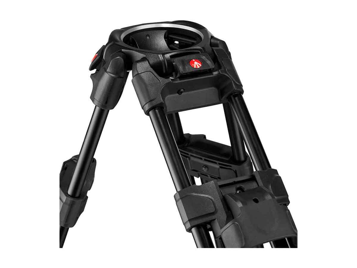 Manfrotto 645 Fast Twin Tripod - Aluminium