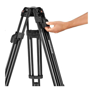 Manfrotto 645 Fast Twin Tripod - Aluminium