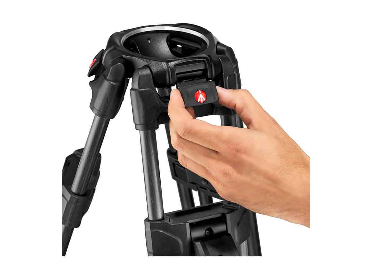 Manfrotto 645 Fast Twin Tripod - Carbon Fiber