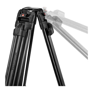 Manfrotto 645 Fast Twin Tripod - Carbon Fiber