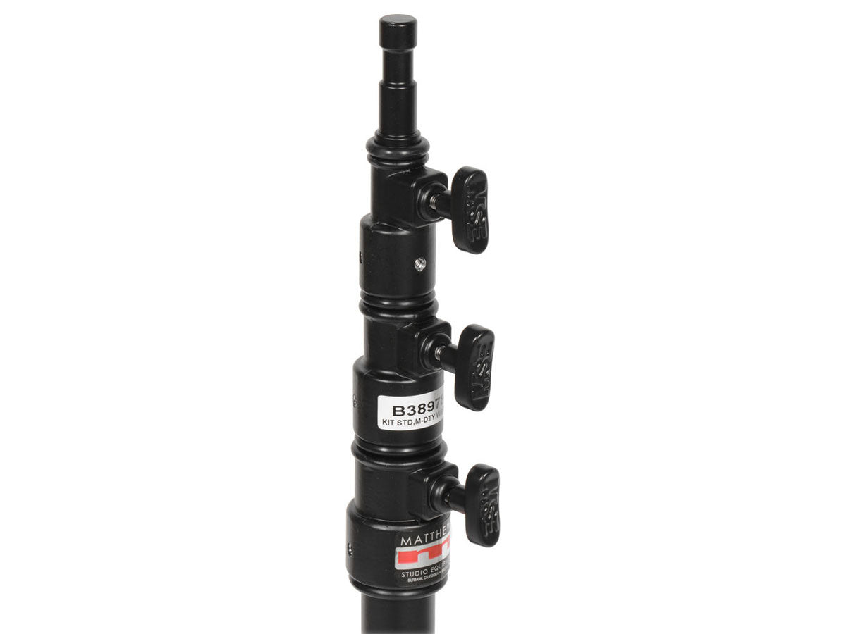 Matthews Medium Duty Kit Stand with Brake - Black