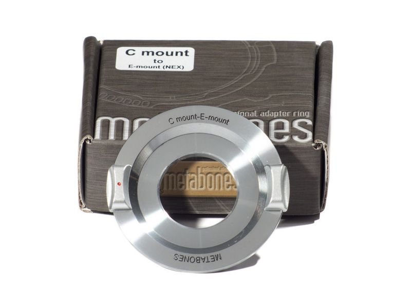 Metabones C Mount To Sony E Adapter (Chrome)
