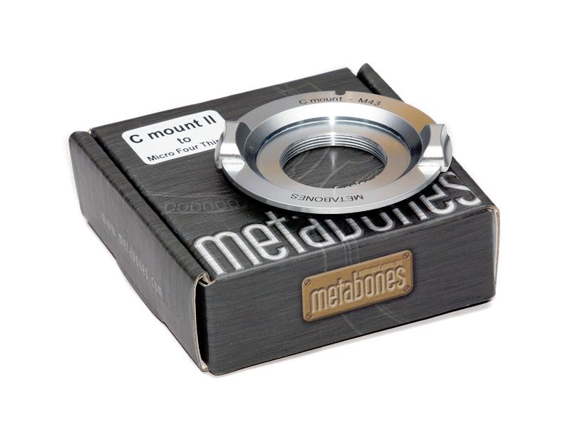 Metabones C-Mount To MFT Adapter (Chrome)