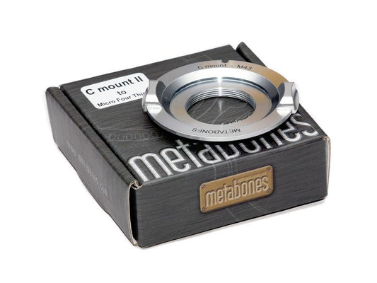 Metabones C-Mount To MFT Adapter (Chrome)