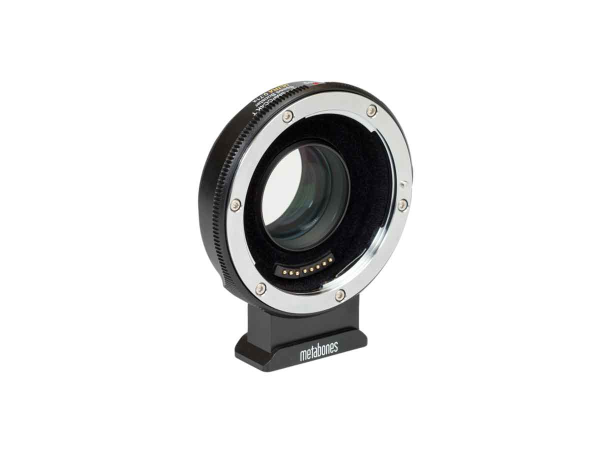 Metabones Canon EF to BMPCC4K T Speed Booster ULTRA 0.71x. For BMPCC 4K camera with APS-C & Full Frame Lenses