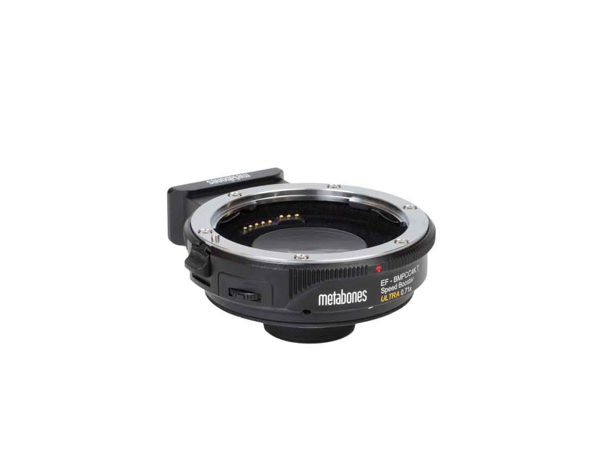 Metabones Canon EF to BMPCC4K T Speed Booster ULTRA 0.71x. For BMPCC 4K camera with APS-C & Full Frame Lenses