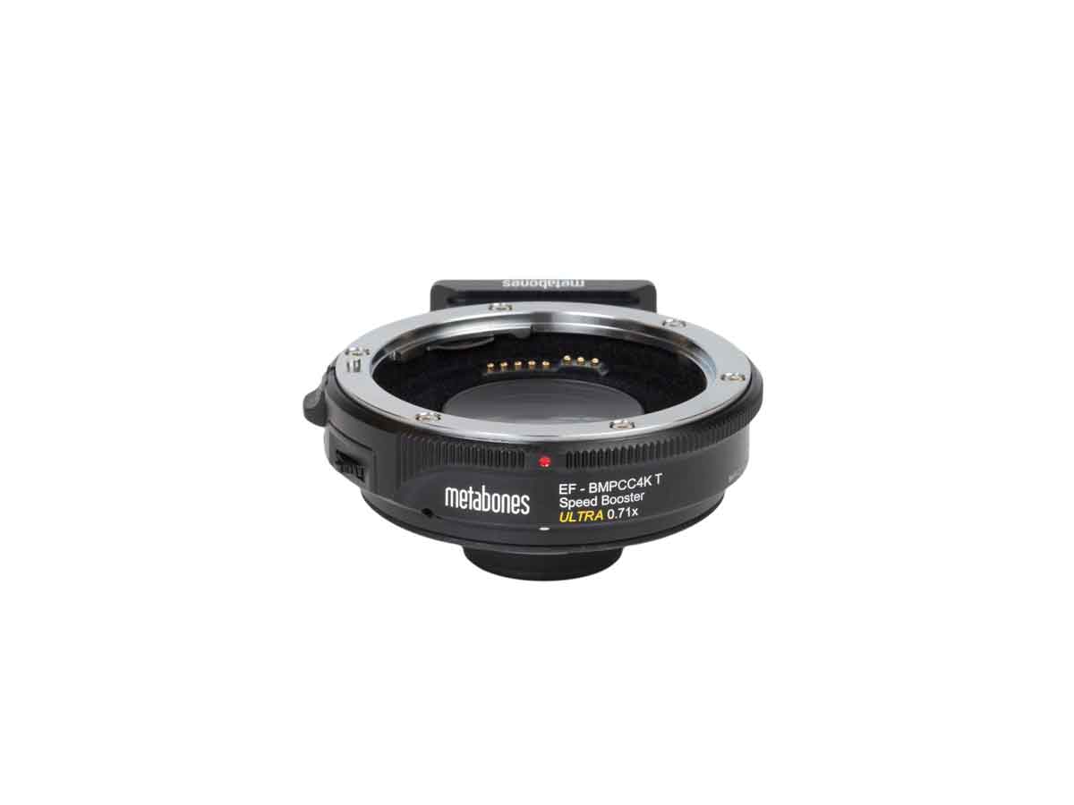 Metabones Canon EF to BMPCC4K T Speed Booster ULTRA 0.71x. For BMPCC 4K camera with APS-C & Full Frame Lenses
