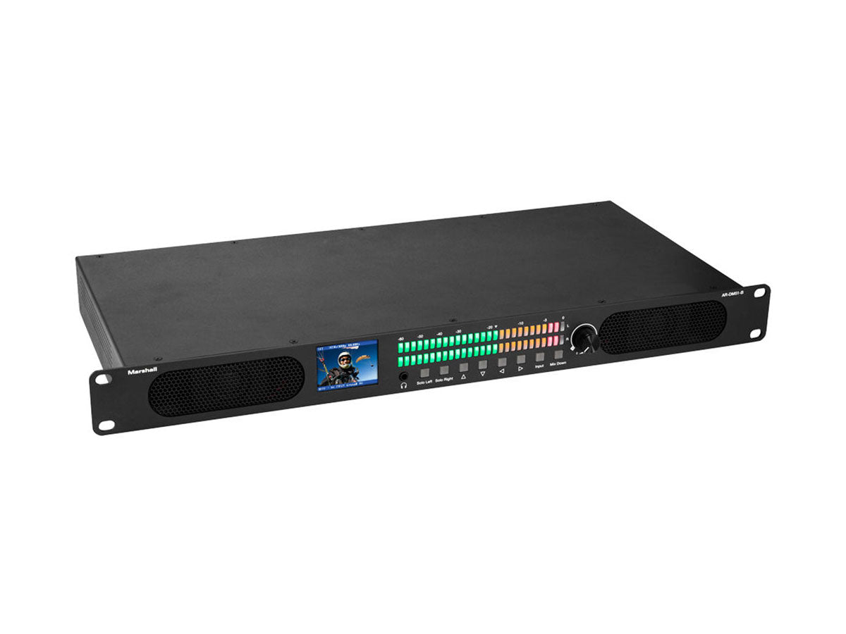 Marshall Electronics AR-DM51-B 16 Channel Audio Monitor with Built-in Preview Screen