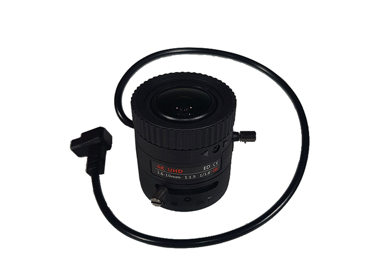 Marshall Electronics 3.6-10mm F1.0 8MP CS Mount Auto-Iris Zoom Lens