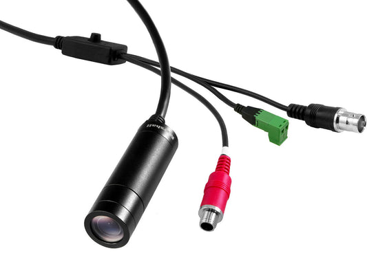 Marshall Electronics CV228 Weatherproof Lipstick-Style Camera with 4.0mm Interchangeable Lens - 3G-SDI Output