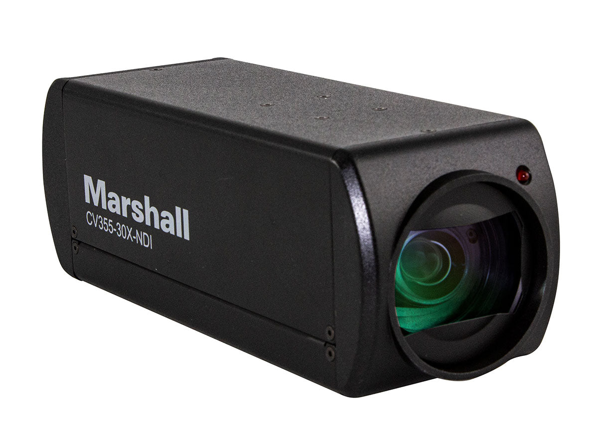Marshall HD Zoom Block Camera with 4.6mm-135mm 30x Zoom Lens - NDI|HX, 3G/HD-SDI & HDMI Output