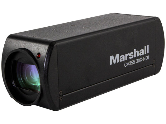 Marshall HD Zoom Block Camera with 4.6mm-135mm 30x Zoom Lens - NDI|HX, 3G/HD-SDI & HDMI Output