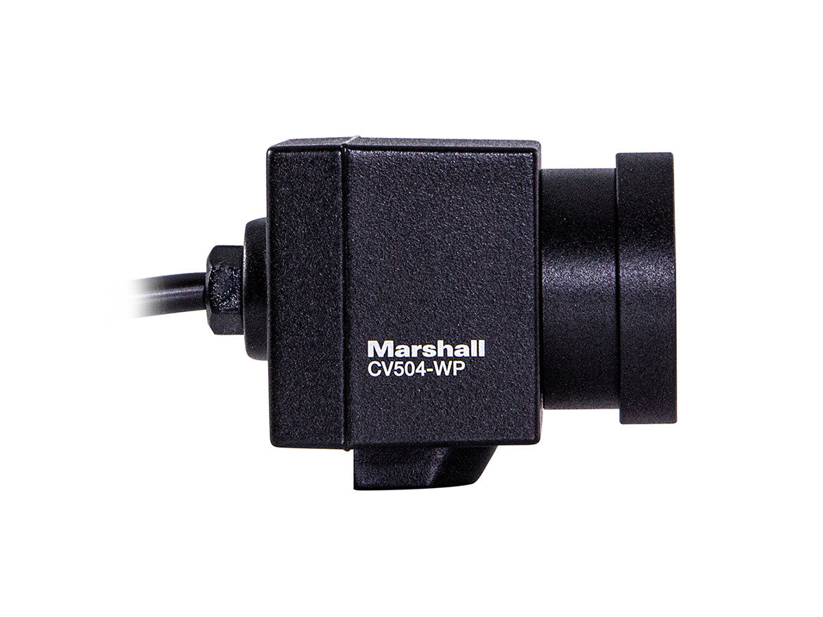 Marshall Electronics IP67 Weatherproof Mini Broadcast Camera with 4.0mm Interchangeable Lens - 3G-SDI Output