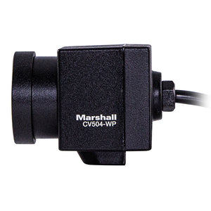 Marshall Electronics IP67 Weatherproof Mini Broadcast Camera with 4.0mm Interchangeable Lens - 3G-SDI Output