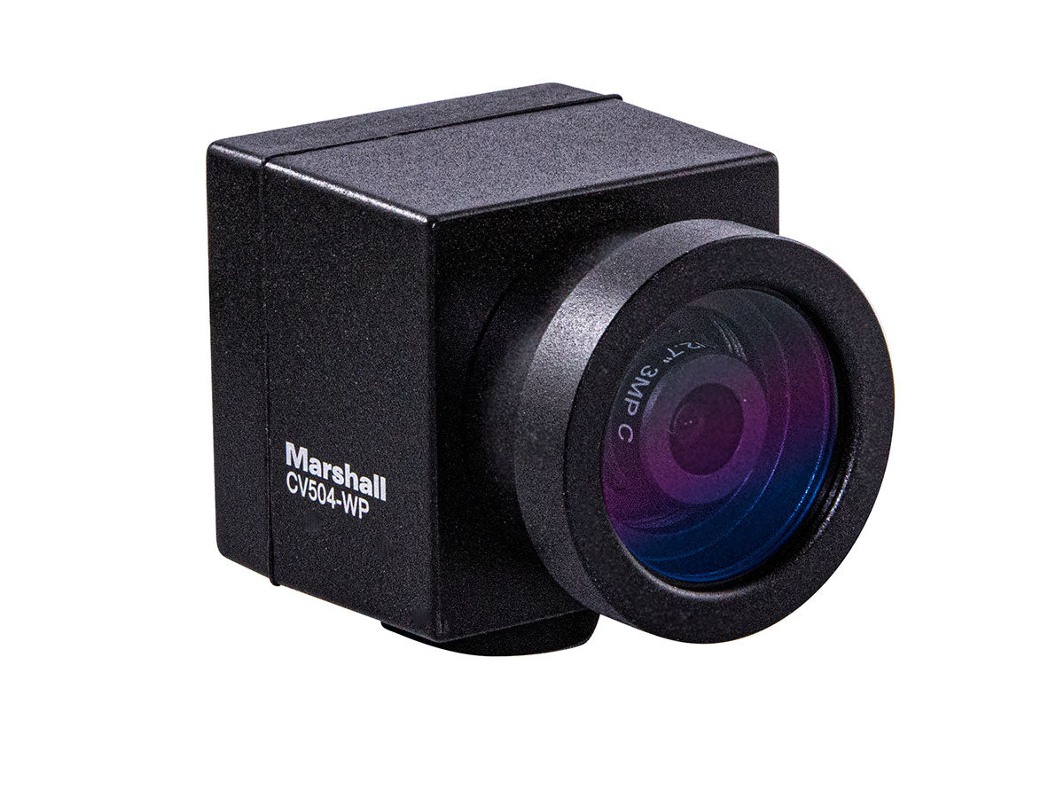 Marshall Electronics IP67 Weatherproof Mini Broadcast Camera with 4.0mm Interchangeable Lens - 3G-SDI Output