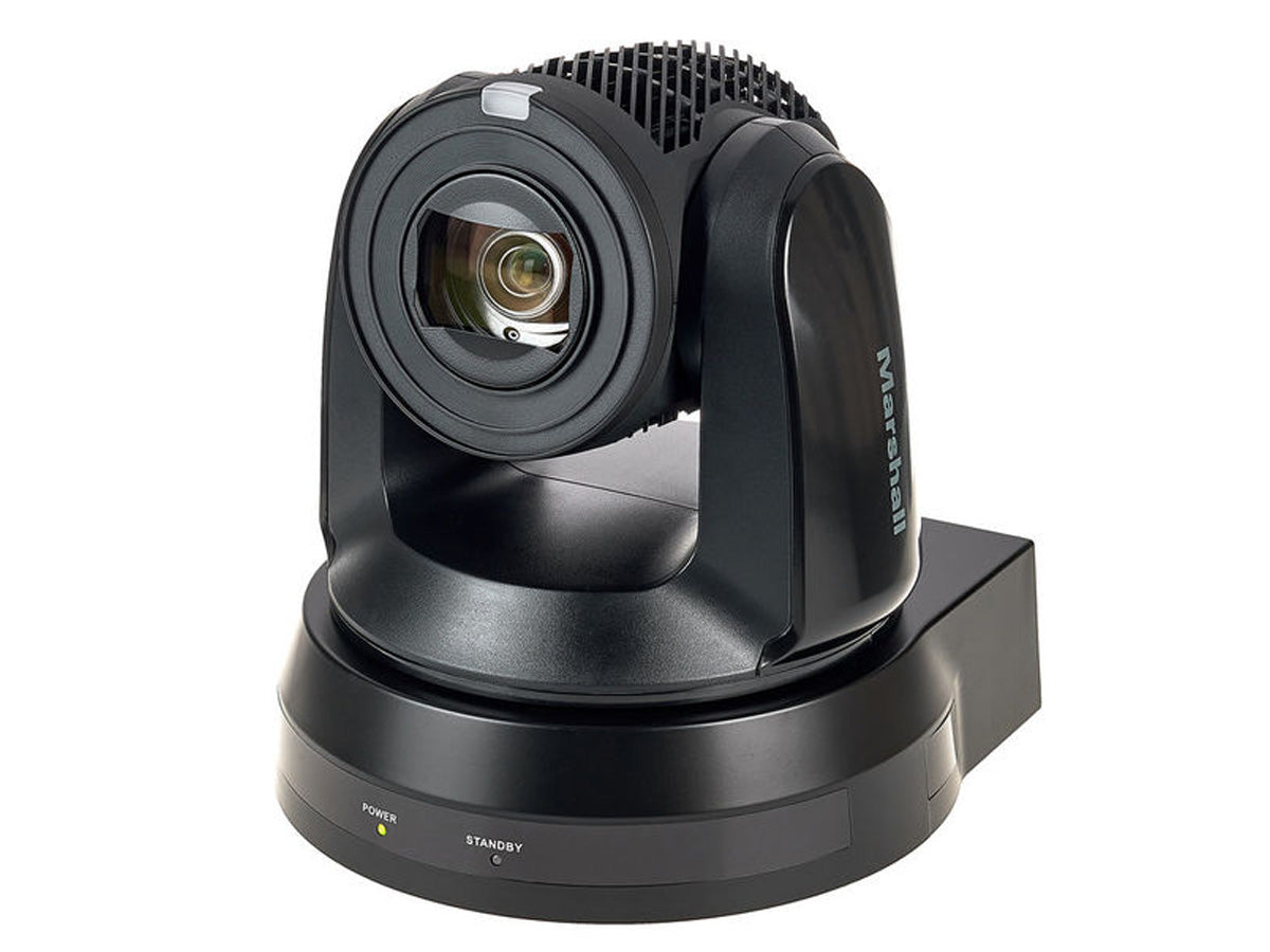 Marshall Electronics CV630IP 4K (UHD) PTZ Camera with 4.6mm-135mm 30x Zoom Lens - Black