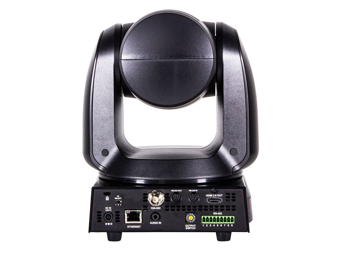 Marshall Electronics 4K (UHD60) PTZ Camera with 6.5mm-202mm 30x Zoom Lens - 12G-SDI, HDMI & IP Outputs (Black)