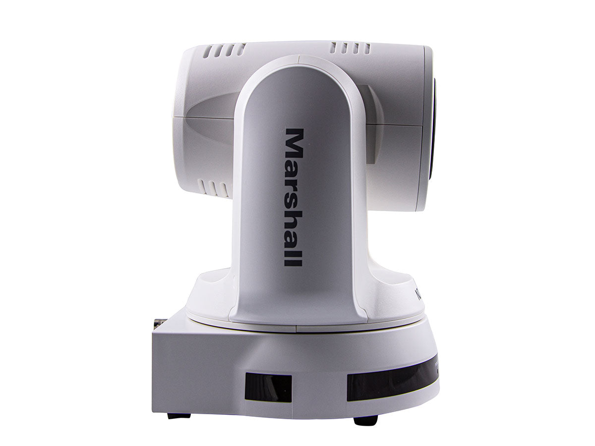 Marshall Electronics 4K (UHD60) NDI PTZ Camera with 6.5mm-202mm 30x Zoom Lens - 12G-SDI, HDMI & NDI|HX3 Outputs (White)