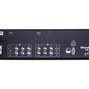 Marshall Electronics ML-702 Dual 7" 3RU Rack Mount Monitor with 3G-SDI, HDMI and Composite Inputs