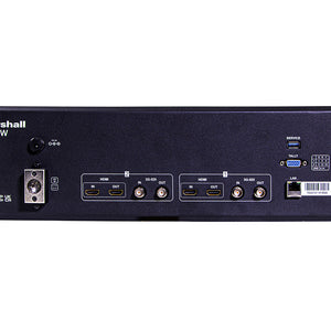 Marshall Electronics V-702W Dual 7" Rackmount Monitor with HDMI and 3G-SDI and Inputs