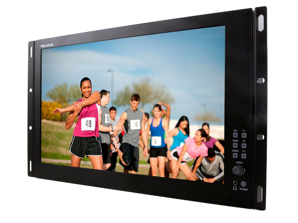 Marshall Electronics V-LCD173HR 17.3" Professional LCD Rack Mount Monitor