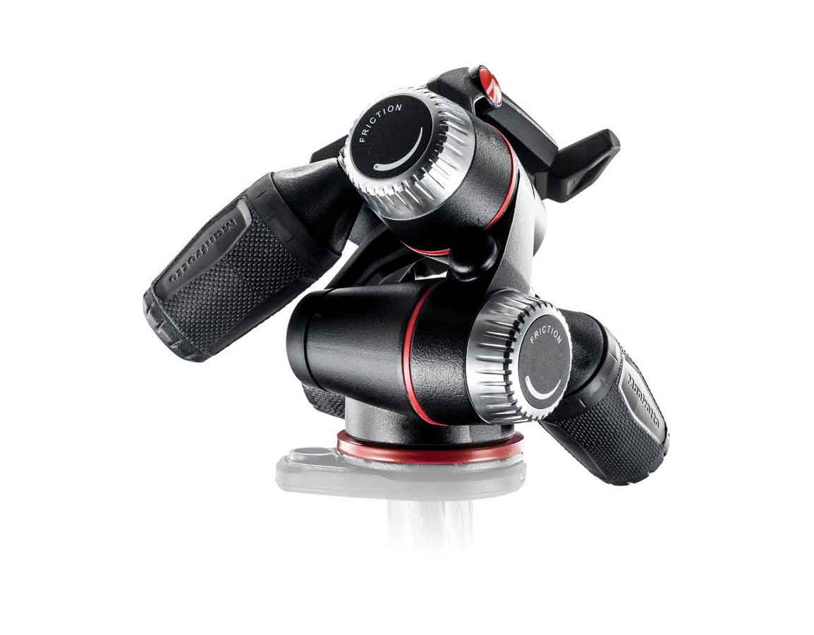 Manfrotto X-PRO 3-Way Head with Retractable Levers & Friction Controls