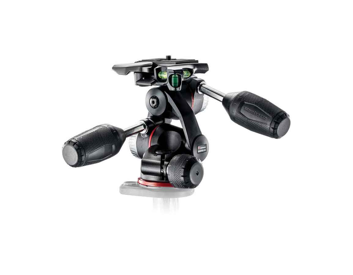 Manfrotto X-PRO 3-Way Head with Retractable Levers & Friction Controls
