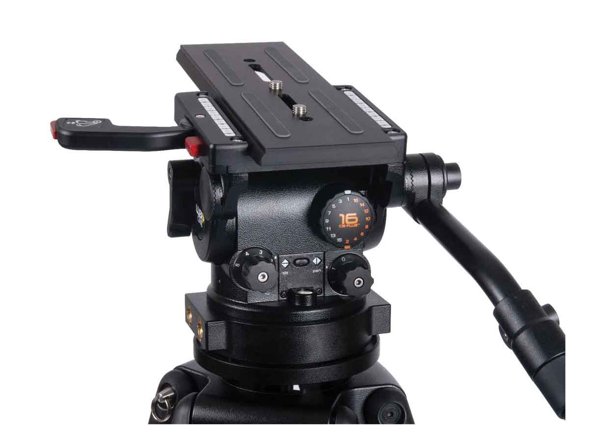 Miller CiNX 3 HDC 150mm 1-Stage Alloy Tripod System with Ground Spreader