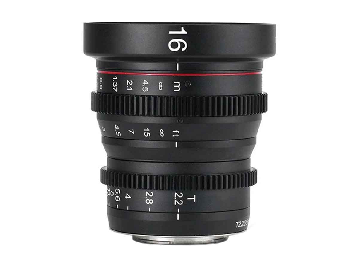 Meike 16mm T2.2 Manual Focus Cinema Lens - MFT Mount