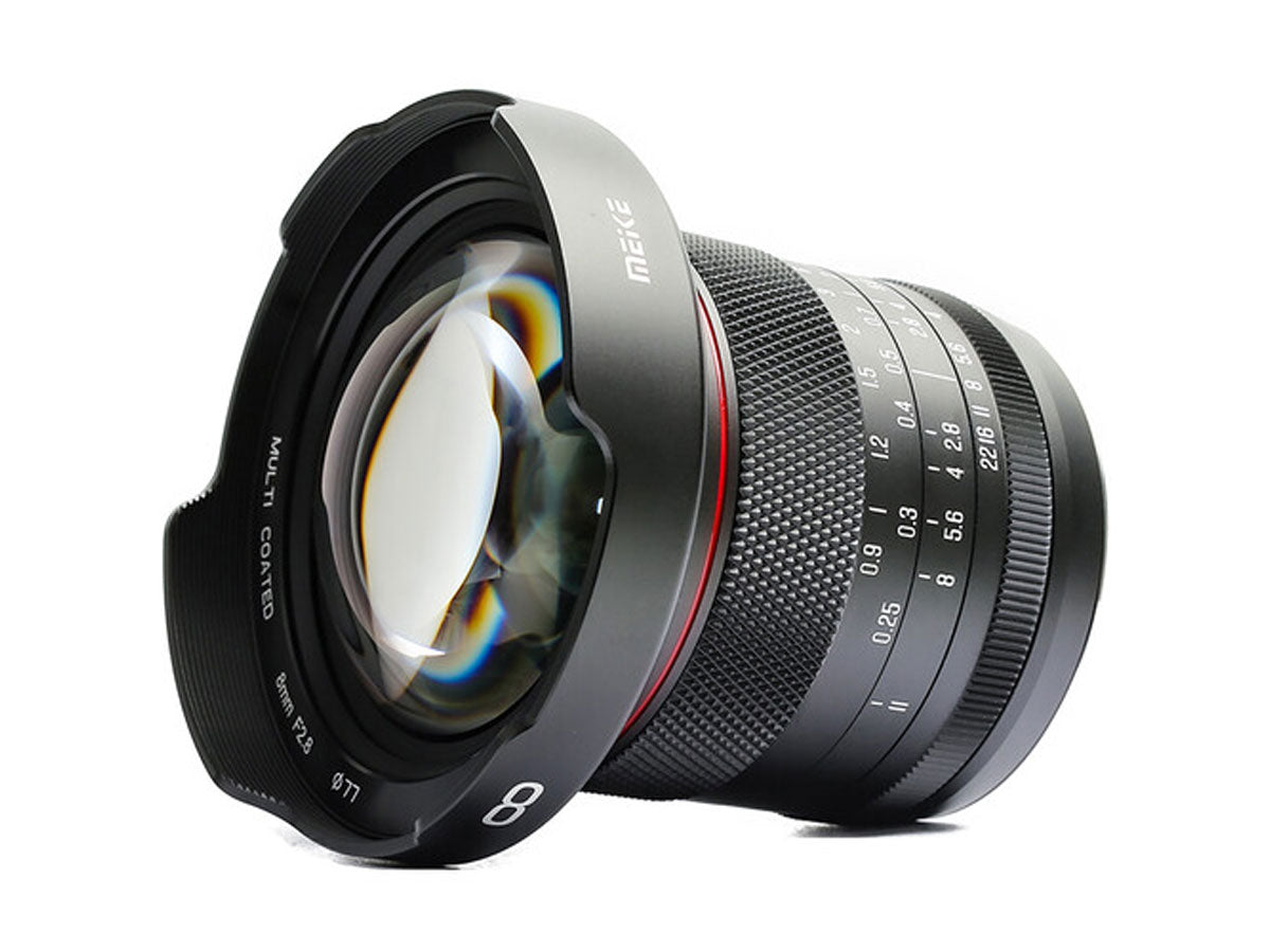 Meike 8mm F2.8 Prime Lens - MFT Mount