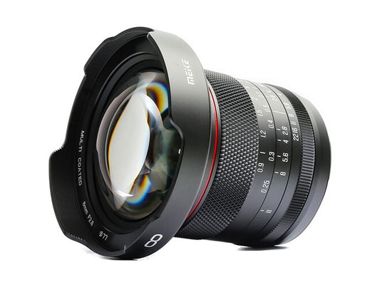 Meike 8mm F2.8 Prime Lens - MFT Mount