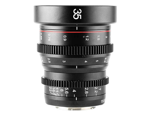 Meike 35mm T2.2 Manual Focus Cinema Lens - Sony E Mount