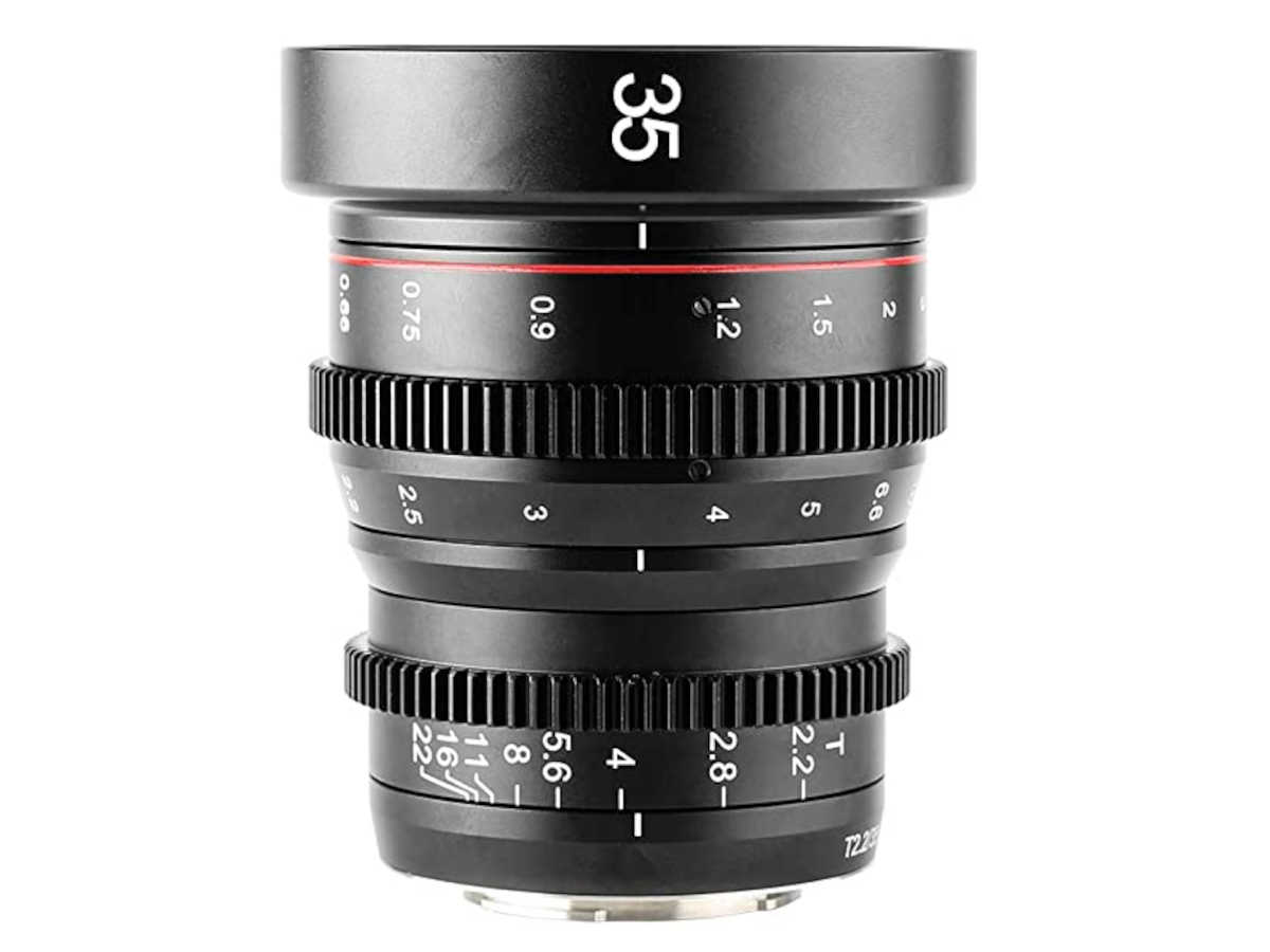 Meike 35mm T2.2 Manual Focus Cinema Lens - MFT Mount